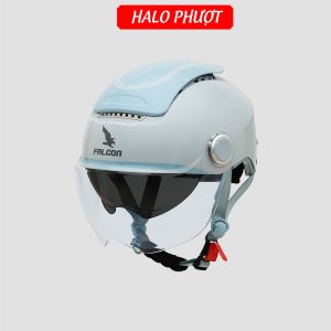 Nón Bảo Hiểm Falcon BEE F14 Xanh Trời