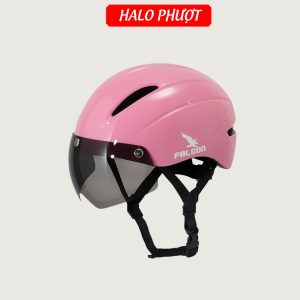 Nón Falcon City Hồng Bóng