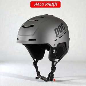 Nón Bảo Hiểm POC P10 Xám Titanium Nhám