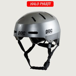 Nón Bảo Hiểm POC P05 Xám Titanium Bóng