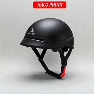 Nón Bảo Hiểm Falcon F11 Đen Nhám