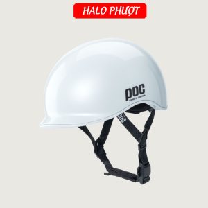 Nón POC P19 Trắng Bóng Viền Trắng