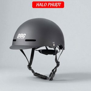 Nón Bảo Hiểm POC P20 Đen Nhám Chữ Trắng