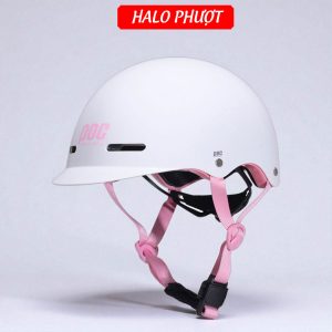 Nón Bảo Hiểm POC P20 Trắng Bóng Chữ Hồng