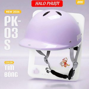 Nón Bảo Hiểm Trẻ Em POC PK03 Tím Lavender