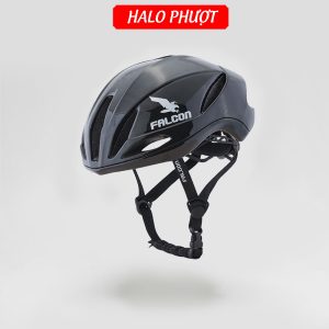 Nón Falcon F01 Đen Bóng