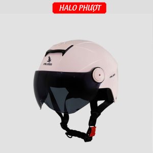 Nón Bảo Hiểm Falcon F19 Hồng Bóng
