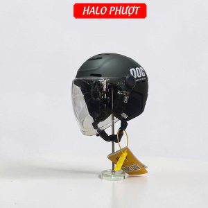 Nón POC P10 Retro Nhám Kính Dài Chuẩn Xe Máy