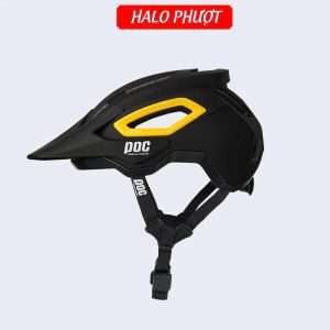 Nón POC P18 Đen Nhám Vàng