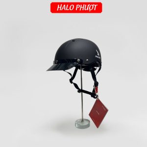 Nón Falcon F08 Đen Nhám Lưỡi Trai Nam Châm