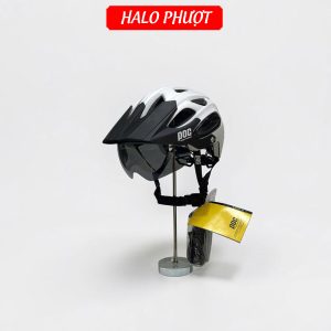 Nón POC P07 Trắng Nhám độ kính nam châm