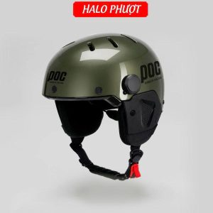 Nón POC P05 V2 Xanh Titan (tặng ốp tai)