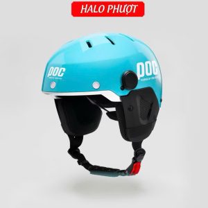 Nón POC P05 V2 Xanh Blue (tặng ốp tai)