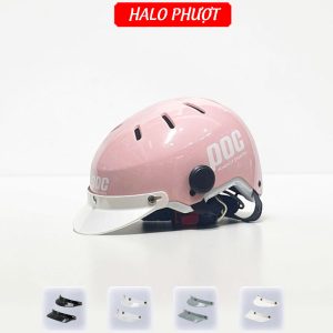 Nón POC P05 V2 Hồng Pastel Lưỡi Trai Nam Châm