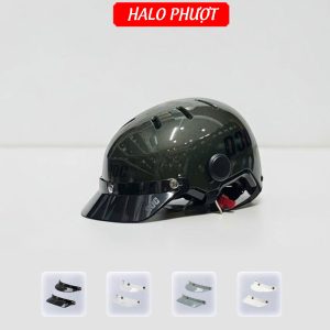 Nón POC P05 V2 Xanh Titan Lưỡi Trai Nam Châm